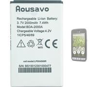 Bda-2000a Batterie De Rechange Compatible Avec Doro 8028,Doro 8030,Doro 8031,Dsb-0010,Doro Liberto 8028,Doro Liberto 8030,Doro Liberto 8031,Doro Liberto 822,Doro Liberto 825,Doro 824 Ep310