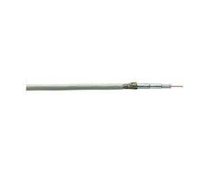 bda connectivity bda connectivity Câble coaxial 7 mm PVC blanc TELASS3000 SP100 Quantité:100