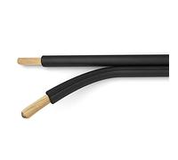 bda connectivity Câble d'enceinte LSP 2 x 1,50 mm² Noir Bobine de 100 m