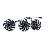 BDAKQJV Carte Graphique 3 pièces 7PIN CF9010U12D RTX 3060TI Ventilateur GPU Compatible avec RTX 3060 Ti 3070 3080 3090 TUF OC Ventilateurs de Refroidissement de Carte Graphique de Jeu(1Lot)