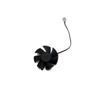 BDAKQJV Carte Graphique Diamètre 45 mm 2 Broches R5 230 R7 250 R7 240 GPU VGA Refroidisseur Ventilateur de Refroidissement de Carte Graphique Compatible avec Les Cartes vidéo XFX R7-240/250 R5-230