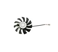BDAKQJV Carte Graphique Ventilateur 75MM 2 Broches HA8010H12F-Z GTX 1030, Compatible avec GTX 750Ti 750 N740 GTX730 GTX740 R7 250, Refroidissement de Carte Graphique