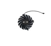 BDAKQJV Carte Graphique Ventilateur de Carte Graphique RTX3060Ti RTX3070, 85mm DC 12V 0,35A CF-12910S, Compatible avec RTX 3050 3060Ti 3070 Twin X2 OC(Black B-Fan)
