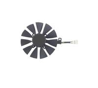 BDAKQJV Carte Graphique Ventilateur de Refroidissement 87MM T129215SU DC 12V 0,50 ampères, 4 Broches, 4 Fils, Compatible avec Les Ventilateurs de Carte Graphique GTX980Ti R9 390X 390 GTX1070(4-Pin)