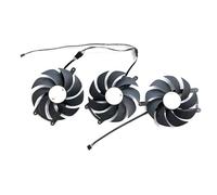 BDAKQJV Carte Graphique Ventilateur GPU 95MM 4PIN DC 12V 0,65A RX 7900XT Compatible avec Le Ventilateur de Jeu RX 7900 XTX(W)