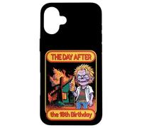 Bday 18 Years Funny Dictons Day After The 18th Birthday Gift Coque pour iPhone 16 Plus