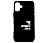 Bday Party Funny Birthday Prank Gag Meme Le pire anniversaire de tous les temps Coque pour iPhone 16 Plus