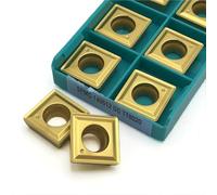 BDAYEK Outil de Tournage 10 pièces SPMG050204 SPMG110408 SPMG090408 SPMG060204 SPMG140512 SPMG07T308 Plaquettes de fraisage en carbure CNC, indexables(Spmg140512 Dg Tt8020)