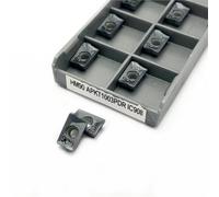 BDAYEK Outil de Tournage Lames de Coupe en carbure Monobloc for Tour CNC, Inserts Tournage indexables, APKT1003PDR IC908 APMT1135-76 IC928, 10 pièces(Apkt1003pdr Ic908)