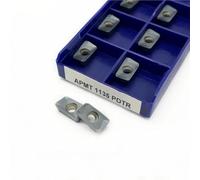 BDAYEK Outil de Tournage Lames de Rechange en carbure CNC APKT 1135 PDTR LT30 APMT, 10 pièces(Apmt 1135 Pdtr Lt30)