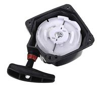 BDAYEK Remplacement de Tondeuse Lanceur Universel à Rappel for débroussailleuse, Coupe-Bordures et Tondeuse Gazon - Pièces de Rechange Noires Neuves