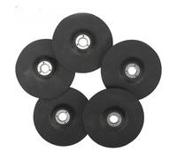 BDAYEK Tampons de Polissage Disques de meulage en Aluminium de 3 Pouces 75mm, Roues circulaires en métal, Disque de Polissage for meuleuse d'angle 1/2/5/10 pièces(5pcs 3inch)