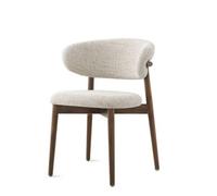 BDBLFLTZ Iron Dining Chairs Mid-Century Modern Kitchen & Dining Room Chairs Living Room Accent Chair Armless Side Chairs with Metal Legs for Bedroom BeigeB,4PACK