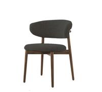 BDBLFLTZ Iron Dining Chairs Mid-Century Modern Kitchen & Dining Room Chairs Living Room Accent Chair Armless Side Chairs with Metal Legs for Bedroom BlackB,2PACK