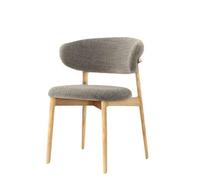 BDBLFLTZ Iron Dining Chairs Mid-Century Modern Kitchen & Dining Room Chairs Living Room Accent Chair Armless Side Chairs with Metal Legs for Bedroom GrayA,4PACK