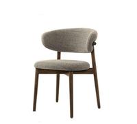 BDBLFLTZ Iron Dining Chairs Mid-Century Modern Kitchen & Dining Room Chairs Living Room Accent Chair Armless Side Chairs with Metal Legs for Bedroom GrayB,2PACK
