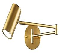 BDDCYWY Application Murale Moderne légère, Lampe Murale en Fer forgé Pliage d'applications murales Éclairage d'éclairage en Or/Peinture en aérosol Noir