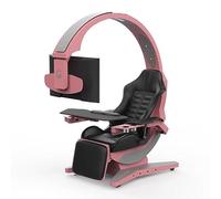 BDDCYWY Chaise de Jeu réglable Haut Confort, Chaise d'ordinateur de Cabine de Codage Ergonomique, Chaise de Cockpit intégrée Robuste pour Sports électroniques