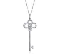 BDDCYWY CLÉ Longe Collier de Pendentif de Mode Simple Longue