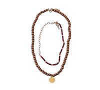BDDCYWY Collier Collier 2pcs / Set Collier de Fleurs perlées coloré Collier de déclaration des Filles (Taille: 3) ()
