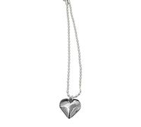 BDDCYWY Collier coréaroun Perle chaicrystal Pendant de Forme d'amour Femelle Femelle de clavicule Hip-hop Froide Simple