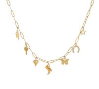 BDDCYWY Collier de Charme pour Les Cadeaux de Bijoux pendentiels de Coeur étoile de Coeur Arc étoilé