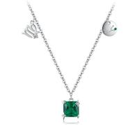 BDDCYWY Collier STAILLE DE NAISSEMENT pour Les Femmes, Sterling Silver Zodiac Pendant Signes