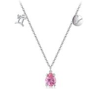 BDDCYWY Collier STAILLE DE NAISSEMENT pour Les Femmes, Sterling Silver Zodiac Pendant Signes