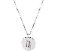BDDCYWY Collier Sterling Silver Chain, Zodiac Horoscope for Women, Médail Constellariochaindy Choker Disdicate Gift Bielry Ses Filles