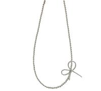 BDDCYWY Collier Unique Bowknot Charm Pendant élégant pour Divers Bijoux