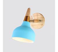 BDDCYWY Light Modern Wall Sconce, Moderne Minimalist Design Lamp Wall Lampe, Kids Room Wall Light avec Ombre en métal réglable à 360 ° - - Lampe Suspendue Murale Compatible avec l'éclairage