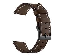 BDDCYWY Sangle de Montre de 22 mm pour Zeblaze GTR 3 Pro/Ares 3 Pro/Vibe 7 Pro Bracelet en Cuir Bracelet Watch pour Zeblaze Stratos 3 2