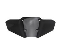 BDDXWSM Accessoires Moto - Support De Pare-Brise - Kit Modifié pour MT-09 MT 09 MT09 Mt09 2024 - Déflecteurs De Vent Déflecteur Pare-Brise Vent(Noir)