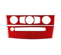 BDDXWSM Autocollant Intérieur De Voiture Pour BMW Série 5 E60 2004-2007, Climatisation, Panneau Commande, Accessoires Décoratifs Garniture console(B 2)