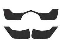 BDDXWSM Autocollant Intérieur De Voiture Pour Tesla Pour Model 3/Y, Protection Anti-coup Pied, Pour Panneau Porte Latéral, Garniture Garniture console(Noir 3)