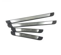 BDDXWSM Autocollant Intérieur Voiture Pour FIAT 500X 334 2014-2020 Décoration Seuil Porte Pédale Garniture Console Centrale Paillettes Acier Inoxydable Garniture console