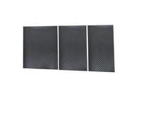 BDDXWSM Autocollant Pour Console Centrale Pour Tesla Pour Model 3 Highland 2024, Film Imitation Bois, Pour Intérieur De Garniture console(Black carbon look)