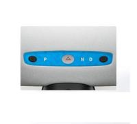 BDDXWSM Autocollant Pour Panneau De Liseuse Avant Voiture, Pour Tesla Pour Model 3 Highland (2023-2025) Garniture console(BLEU)