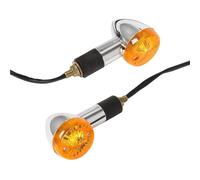 BDDXWSM Clignotants De Frein Arrière pour Moto, 1 Ou 2 Pièces, pour Harley Sportster 883 Iron XL1200 48 Roadster Custom Super Low 92-22 Clignotants Indicateur(2 pièces)