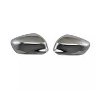 BDDXWSM Coque De Rétroviseur Pour Peugeot 301 2012-2018, Autocollant, Coque De Rétroviseur Latéral, Garniture D'aile, Coque Chromée Argentée Extérieur Miroir Décor