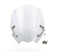 BDDXWSM Déflecteurs De Pare-Brise pour Moto pour BMW G310R G310 R G 310R 2016-2024 Spoiler Carénage Avant Déflecteur Vent(Légère fumée)