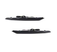 BDDXWSM Feu Arrière De Voiture pour Mondeo pour Fusion 2013-2018 Clignotant Dynamique Feu De Freinage Arrière Feu De Réflecteur De Pare-Chocs Feux arrière(Noir)