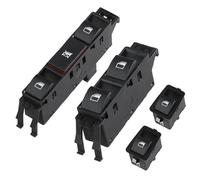 BDDXWSM Interrupteur De Lève-vitre Électrique Pour BMW Série 3 E46 Berline Touring 320d 320i 1999-2005 61316902184 Fenêtre Bouton(Set B (4pcs))