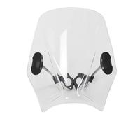 BDDXWSM Kit De Déflecteurs De Vent Réglables pour Pare-Brise De Moto pour Suzuki GZ 125 Marauder, SV1000 Et VL125 Intruder Déflecteur Pare-Brise Vent(Transparent)