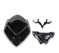 BDDXWSM Kit De Pare-Brise Et Déflecteurs pour Moto pour Suzuki GSX-S1000 GSXS1000 GSXS GSX-S 1000 2015-2020 Déflecteur Vent(Fumée)