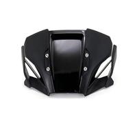 BDDXWSM Pare-Brise Avant avec Déflecteurs d'air pour Moto pour pour CB650R (2019-2023) pour CB1000R (2018-2021) Déflecteur Pare-Brise Vent(Noir)