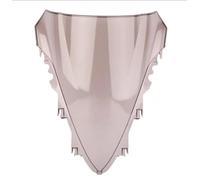 BDDXWSM Pare-Brise Avant De Moto pour YZF-R1 2007 2008, Carénage, Déflecteurs De Vent, Protection Contre Le Vent Déflecteur Pare-Brise Vent(Titane)