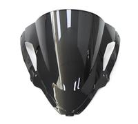 BDDXWSM Pare-Brise Avant pour Moto pour K&awasaki pour Ninja ZX-6R ZX 6R ZX6R 2024-2025 Pièces De Protection De Pare-Brise Déflecteur De Vent De Pare-Brise De Moto(Noir)