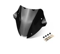 BDDXWSM Pare-Brise Avant Sport pour Moto pour XMAX300 2025-2026, Visière, Protection Et Déflecteurs De Vent Déflecteur Pare-Brise Vent(Noir,32cm)
