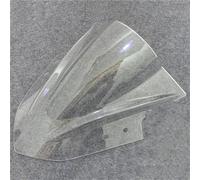 BDDXWSM Pare-Brise De Moto, Déflecteurs De Vent Double Bulle pour pour CBR600 F4i 2011 2012 2013 2014 2015 Déflecteur Vent(Transparent)